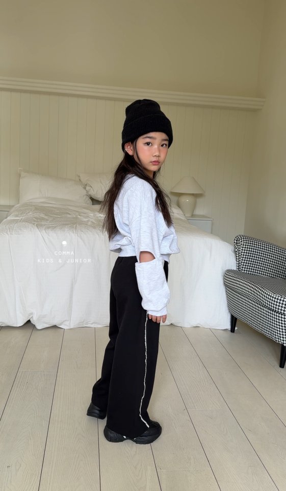 Comma - Korean Children Fashion - #designkidswear - Diagonal Pants - 3