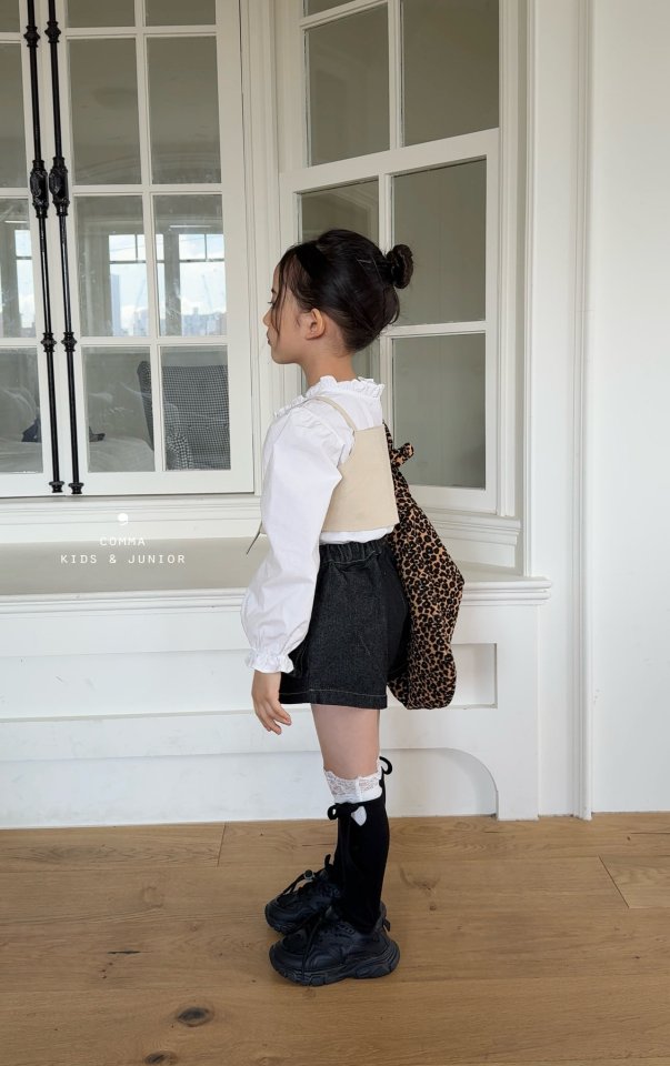 Comma - Korean Children Fashion - #discoveringself - Crop Bustier - 9