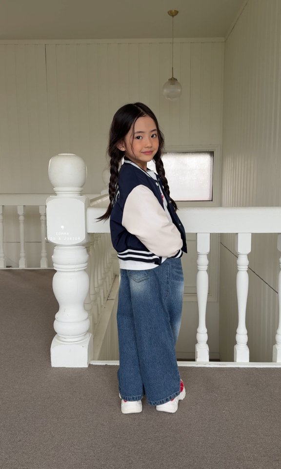 Comma - Korean Children Fashion - #discoveringself - Baseball Jumper - 7
