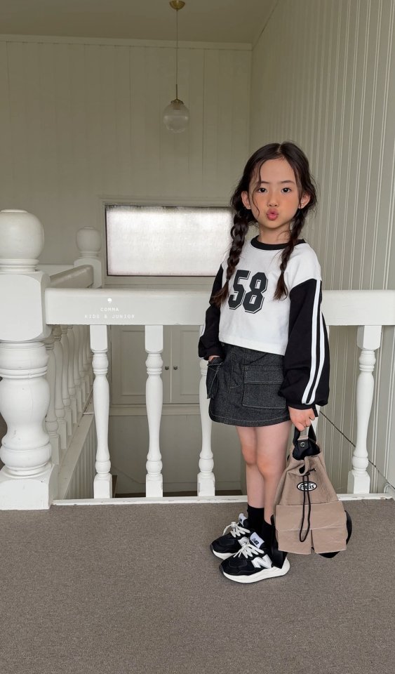 Comma - Korean Children Fashion - #fashionkids - 58 Crop Tee - 5