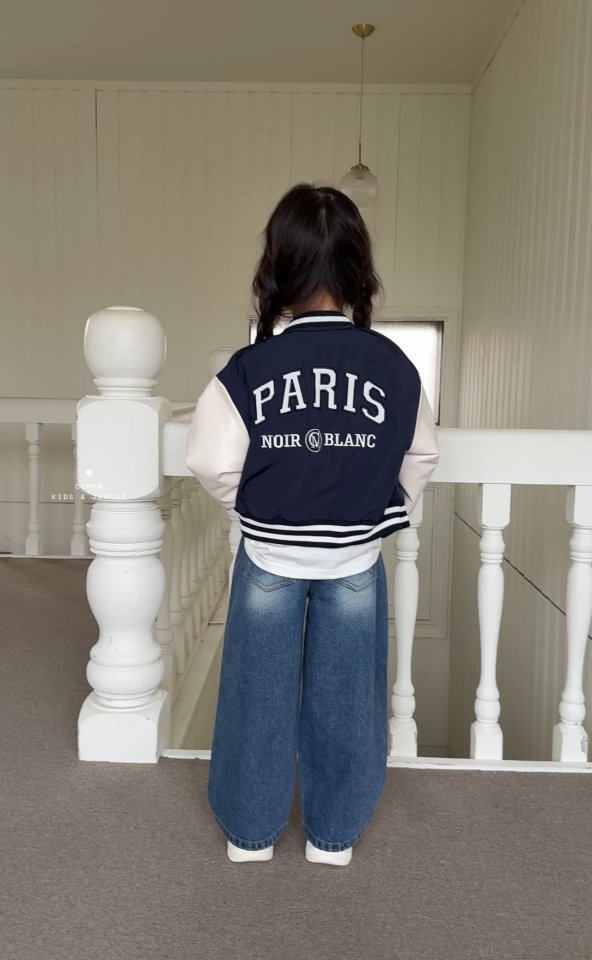 Comma - Korean Children Fashion - #fashionkids - Baseball Jumper - 8