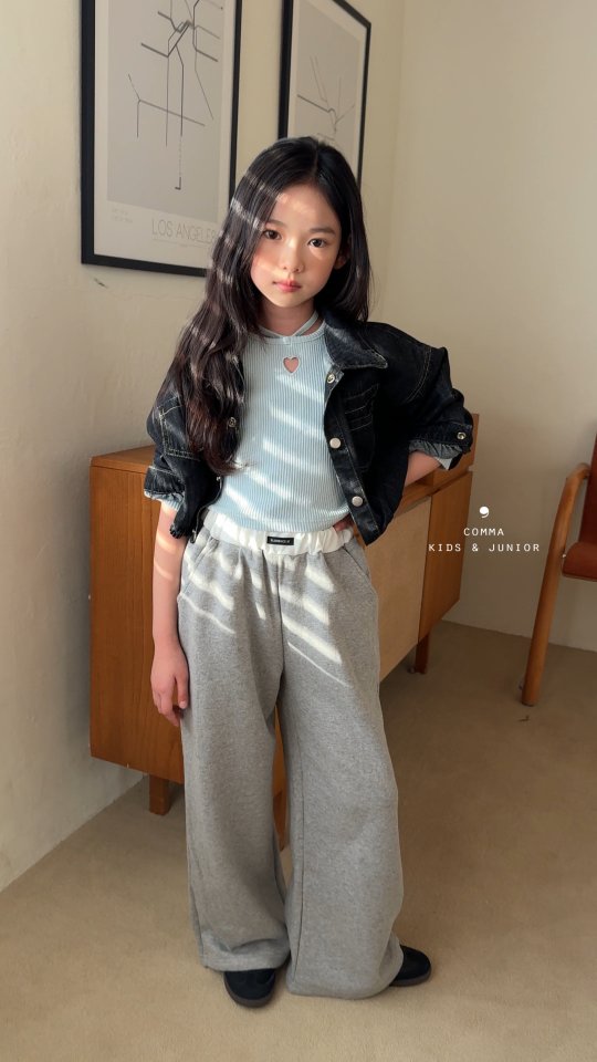 Comma - Korean Children Fashion - #fashionkids - Contrast Label Pants - 10