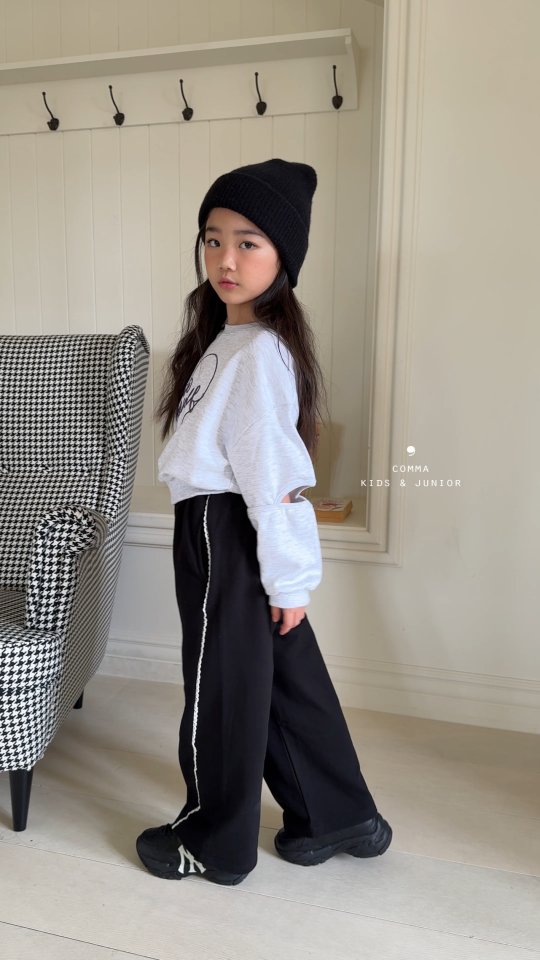 Comma - Korean Children Fashion - #fashionkids - Diagonal Pants - 5