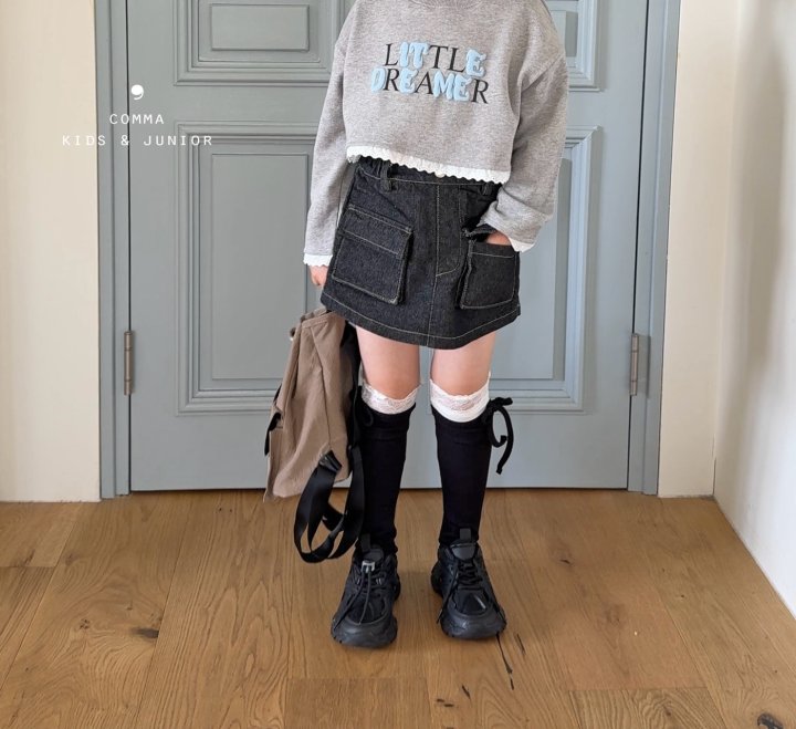 Comma - Korean Children Fashion - #fashionkids - Cargo Skirt Pants