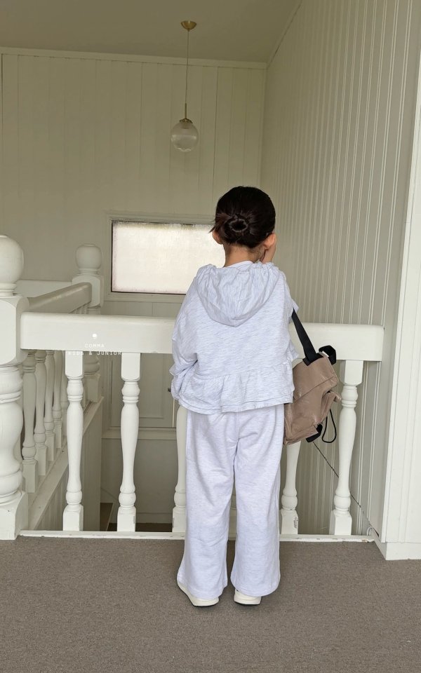 Comma - Korean Children Fashion - #kidsshorts - Frill Zip-up - 12