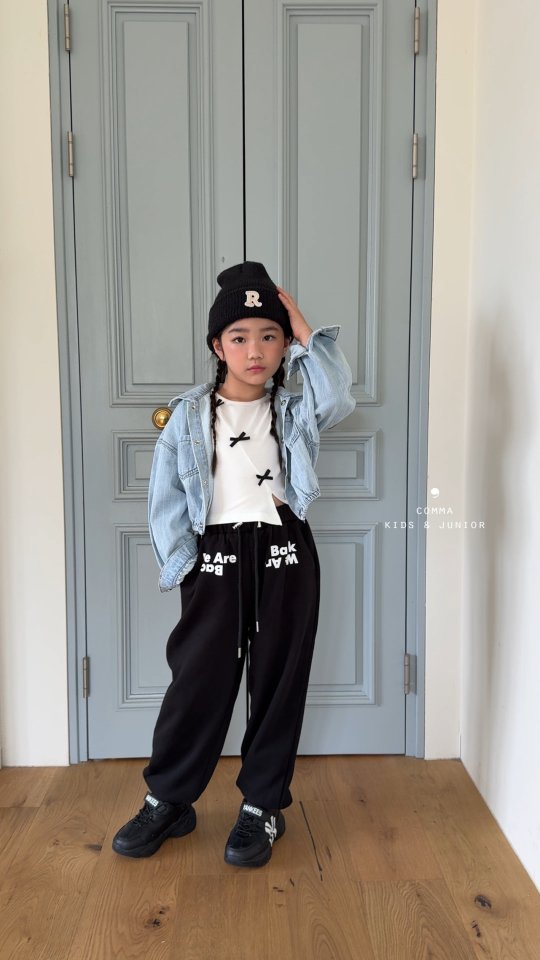 Comma - Korean Children Fashion - #kidsshorts - Soft Denim Jacket - 7
