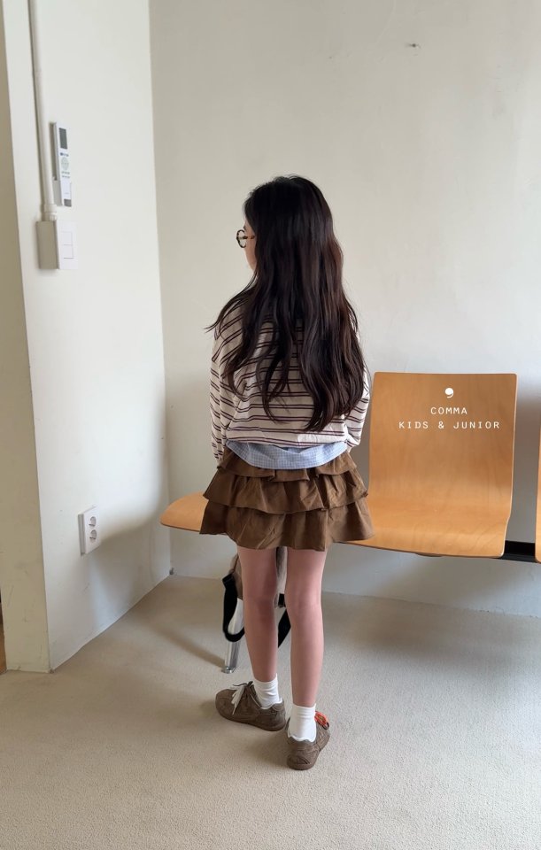Comma - Korean Children Fashion - #kidsshorts - Short Crop Sweatshirt - 7