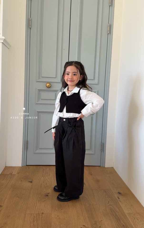 Comma - Korean Children Fashion - #kidsshorts - Lace Bustier - 10