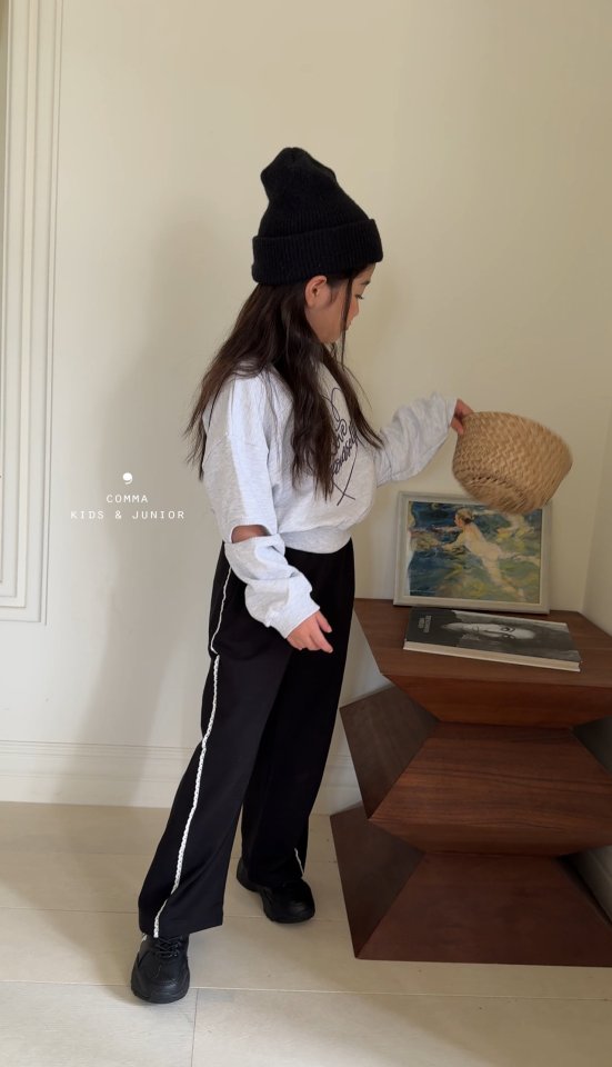 Comma - Korean Children Fashion - #kidsshorts - Diagonal Pants - 6