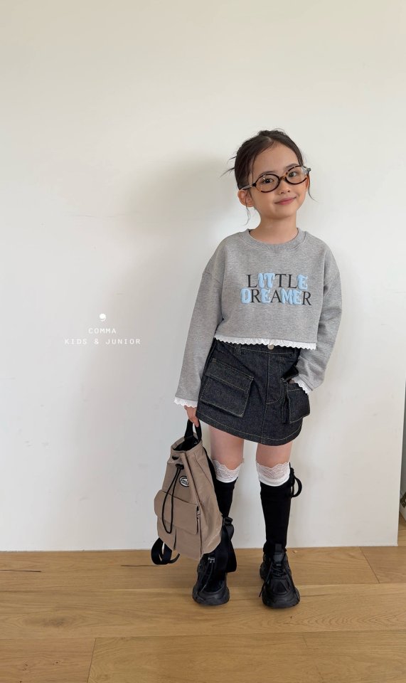 Comma - Korean Children Fashion - #kidsshorts - Cargo Skirt Pants - 2