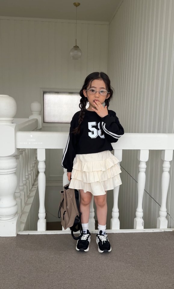 Comma - Korean Children Fashion - #kidsstore - 58 Crop Tee - 7
