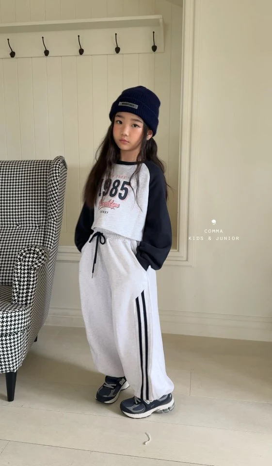 Comma - Korean Children Fashion - #kidsshorts - 1985 Raglan Tee - 4