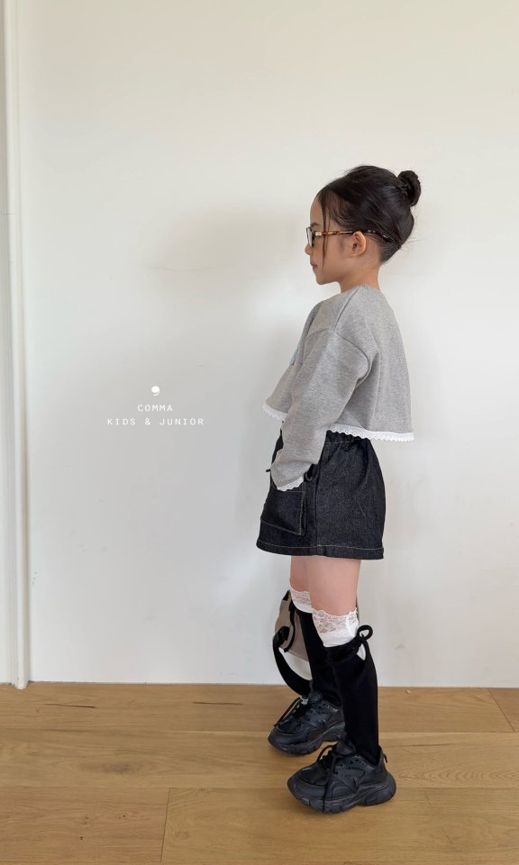 Comma - Korean Children Fashion - #kidsstore - Cargo Skirt Pants - 3