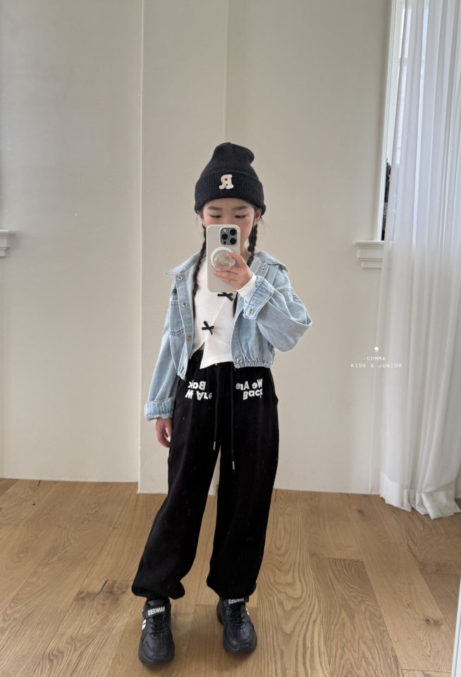 Comma - Korean Children Fashion - #kidzfashiontrend - Soft Denim Jacket - 9