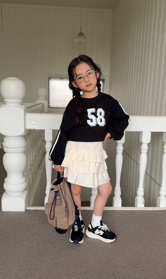 Comma - Korean Children Fashion - #kidzfashiontrend - 58 Crop Tee - 8