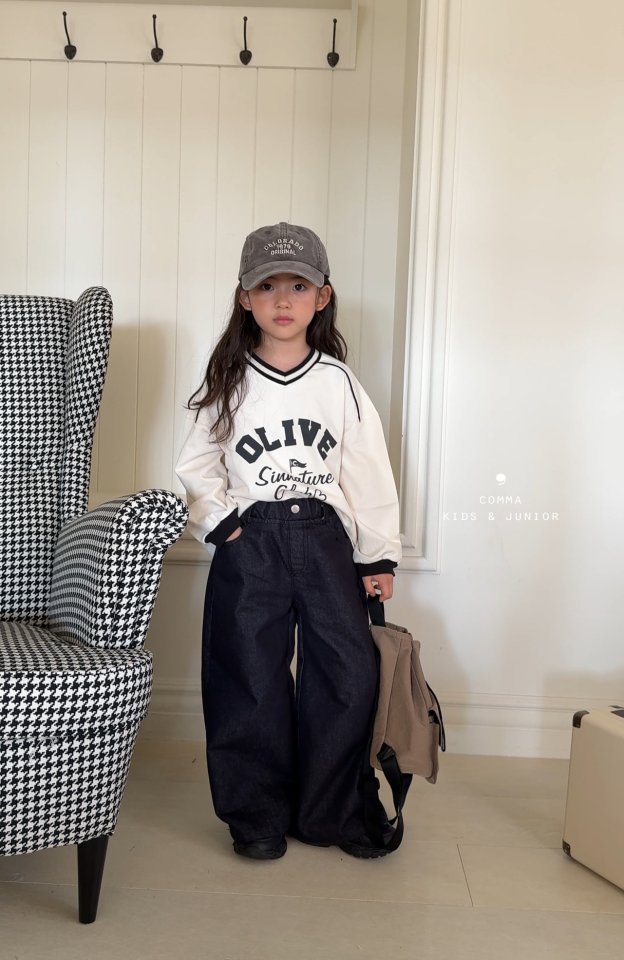 Comma - Korean Children Fashion - #kidzfashiontrend - Wide Jeans - 7