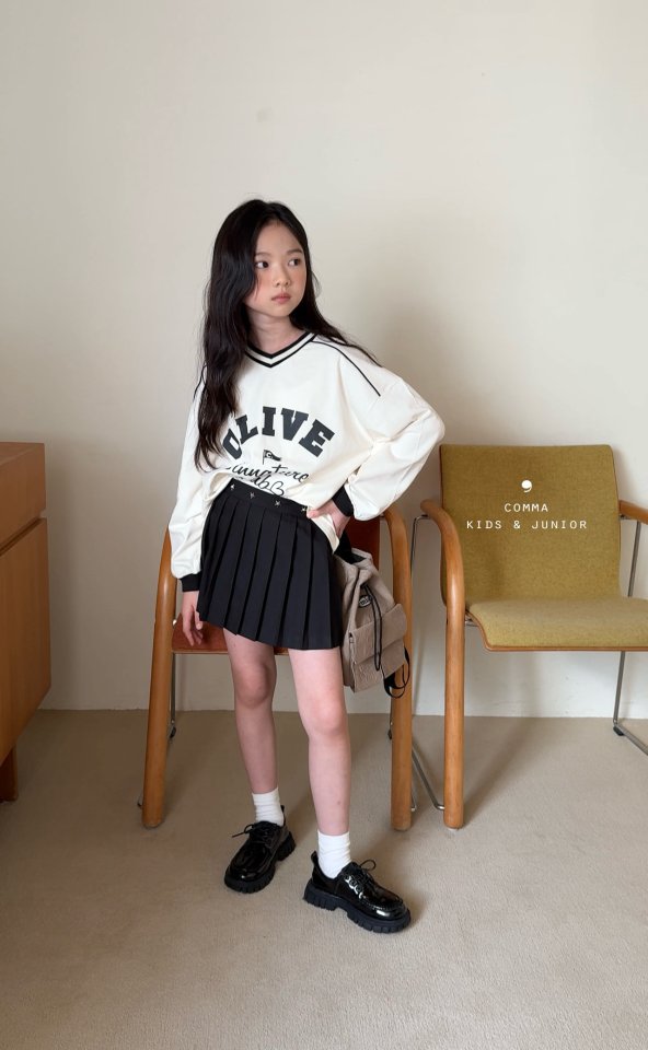 Comma - Korean Children Fashion - #littlefashionista - Piping Tee - 9