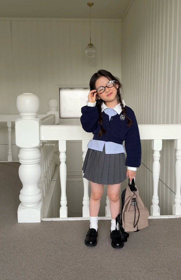 Comma - Korean Children Fashion - #littlefashionista - Simple Shirt - 3