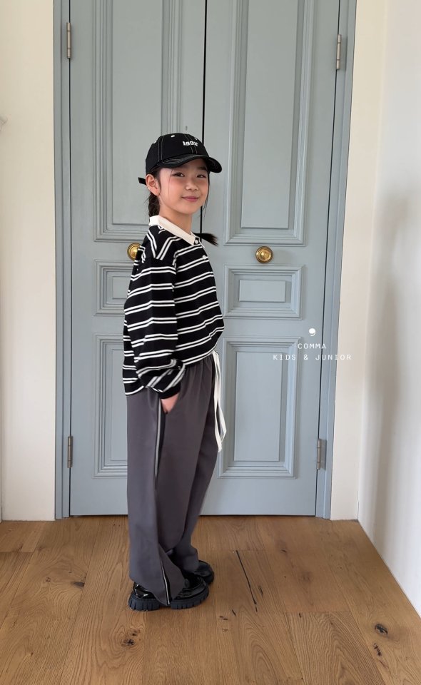 Comma - Korean Children Fashion - #littlefashionista - Loose Fit Tee - 12