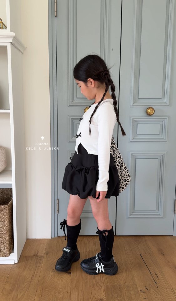 Comma - Korean Children Fashion - #littlefashionista - Ribbed Slit Socks - 11