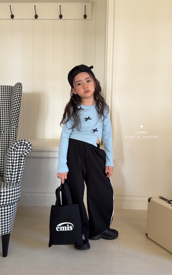 Comma - Korean Children Fashion - #littlefashionista - Diagonal Pants - 10