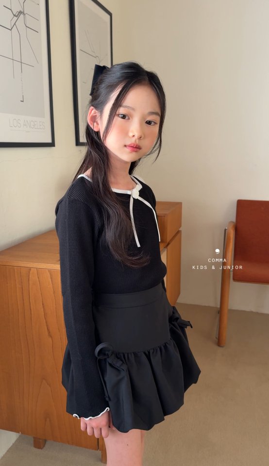 Comma - Korean Children Fashion - #magicofchildhood - Pumpkin Balloon Skirt (Pink Check) - 2