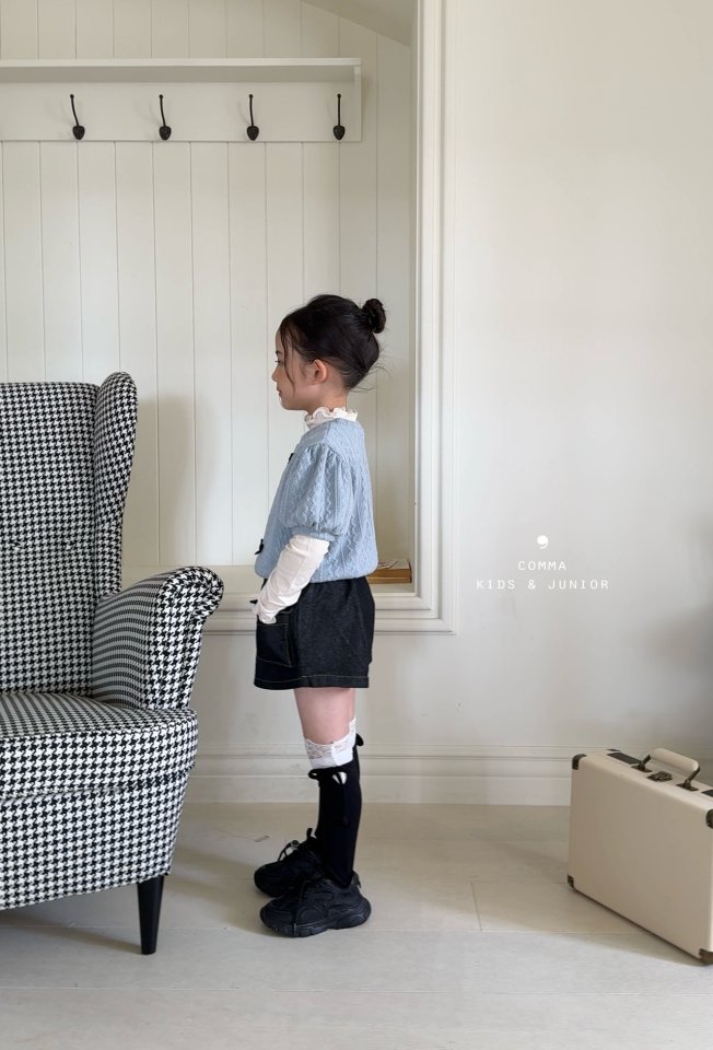 Comma - Korean Children Fashion - #magicofchildhood - Short Sleeve Knit - 6