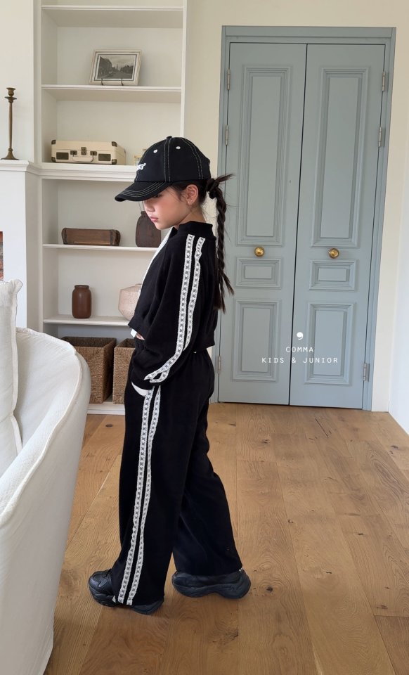 Comma - Korean Children Fashion - #minifashionista - Terry Pants