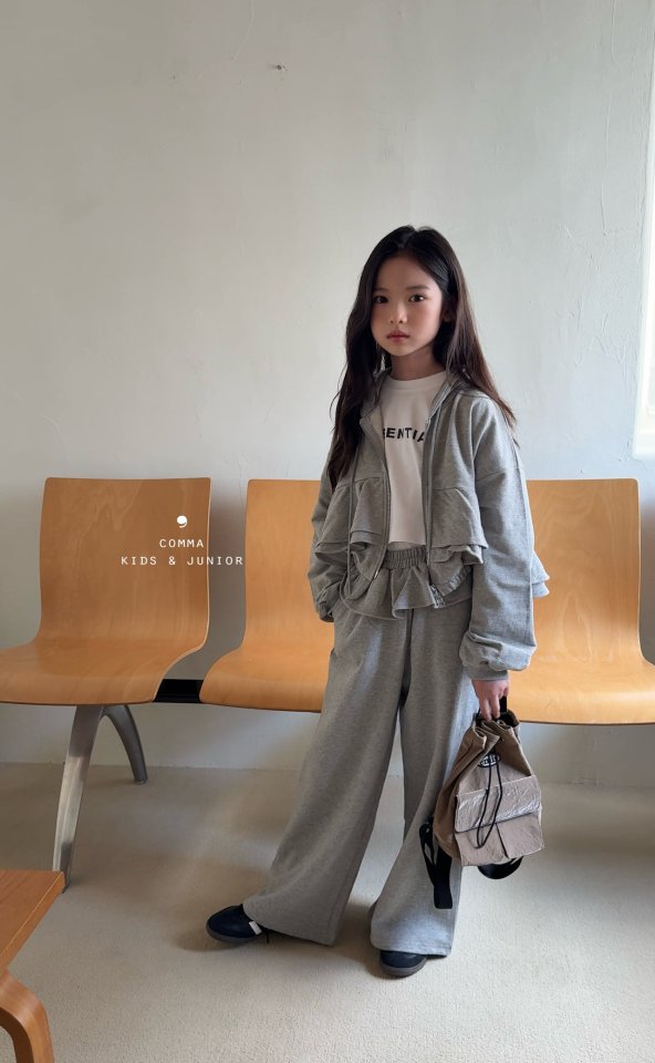 Comma - Korean Children Fashion - #prettylittlegirls - Frill Zip-up - 5