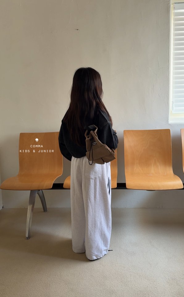 Comma - Korean Children Fashion - #prettylittlegirls - Cutline Double Stripe Pants - 8