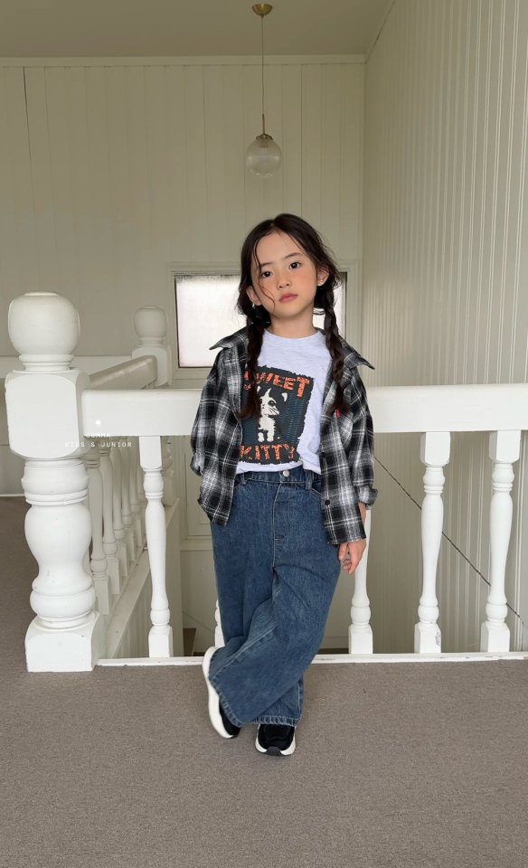 Comma - Korean Children Fashion - #prettylittlegirls - Sweet Cat Tee - 2