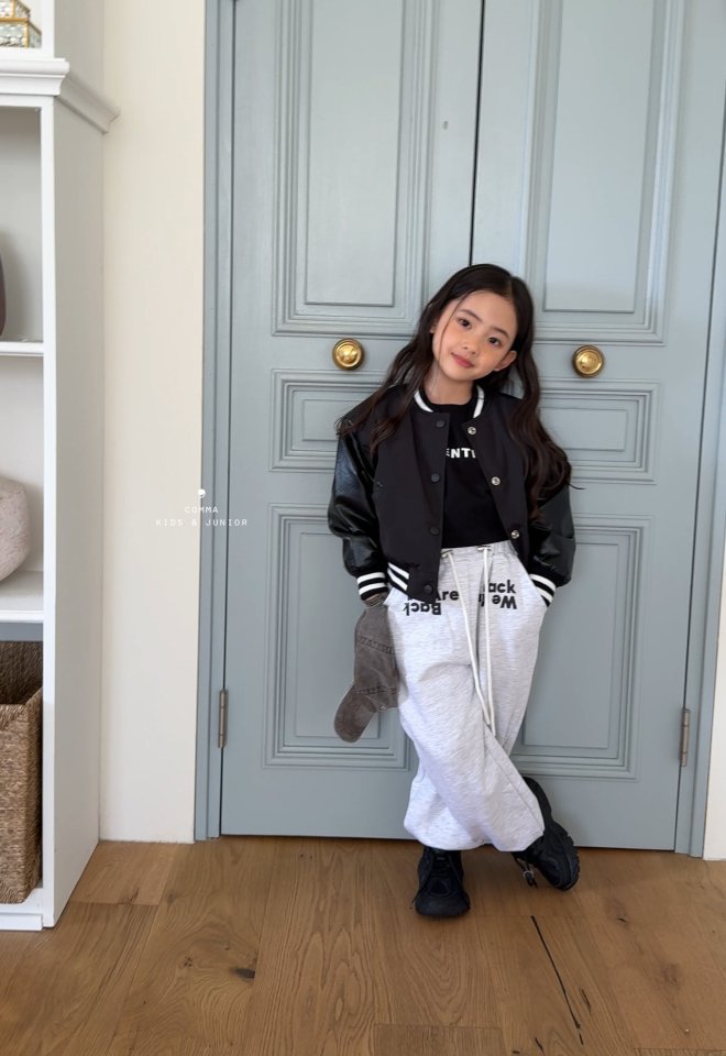 Comma - Korean Children Fashion - #prettylittlegirls - Print Jogger Pants - 3