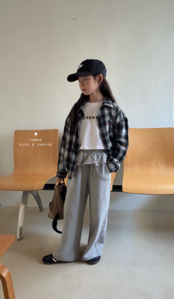 Comma - Korean Children Fashion - #todddlerfashion - Check Shirt - 10