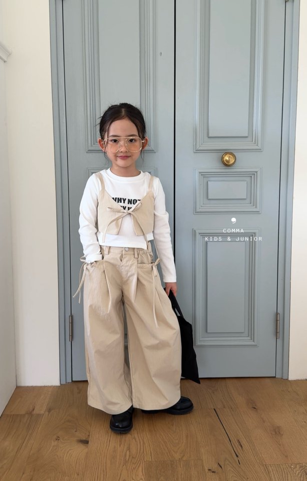 Comma - Korean Children Fashion - #todddlerfashion - Crop Bustier - 3