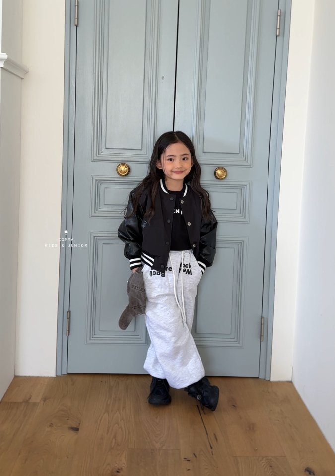 Comma - Korean Children Fashion - #prettylittlegirls - Print Jogger Pants - 4