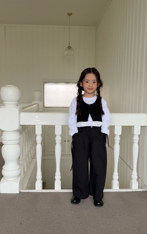 Comma - Korean Children Fashion - #todddlerfashion - Lace Bustier - 2