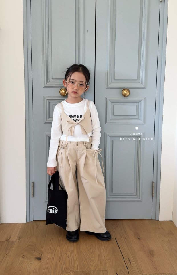 Comma - Korean Children Fashion - #todddlerfashion - Crop Bustier - 4