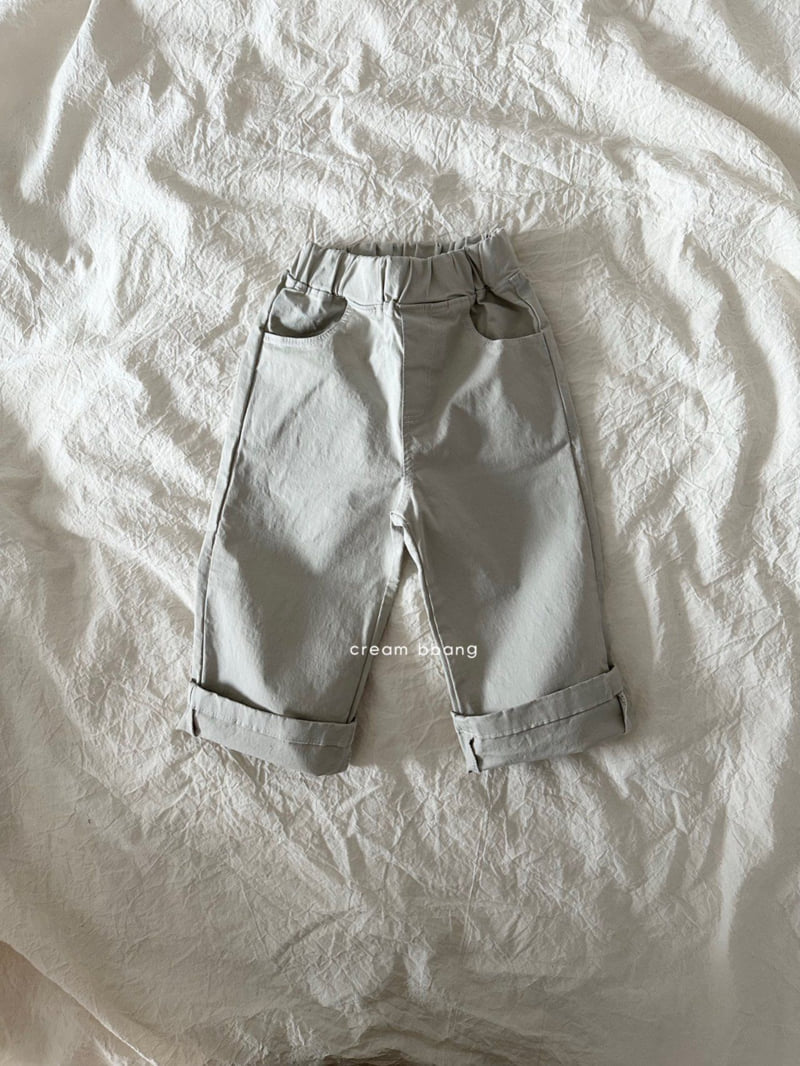 Cream Bbang - Korean Children Fashion - #Kfashion4kids - Slim Cotton Pants - 3