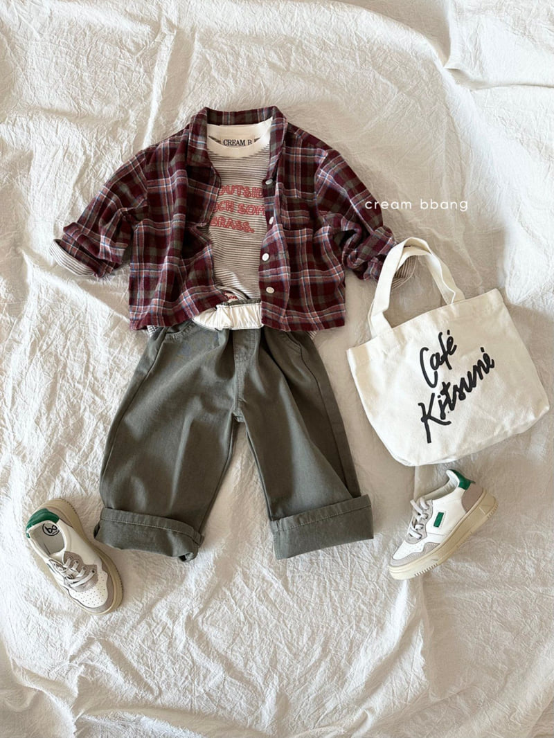Cream Bbang - Korean Children Fashion - #Kfashion4kids - Waist Cotton Pants - 10