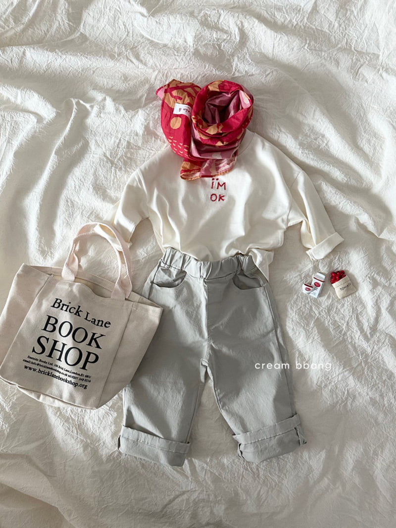 Cream Bbang - Korean Children Fashion - #childofig - Slim Cotton Pants - 11