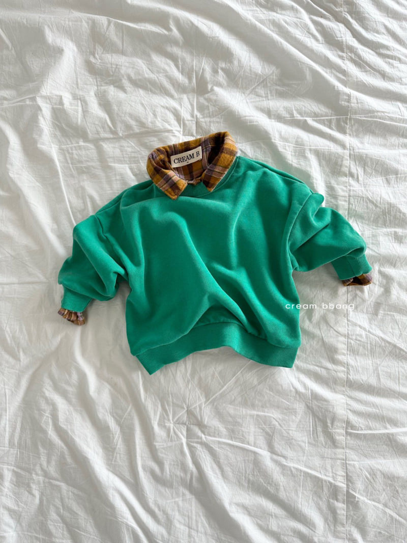 Cream Bbang - Korean Children Fashion - #designkidswear - Pigment Washed Sweatshirt - 8