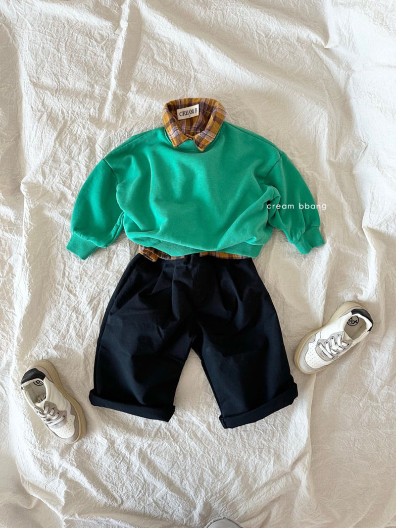 Cream Bbang - Korean Children Fashion - #childrensboutique - Wide Fit Two-Tuck Pants - 4