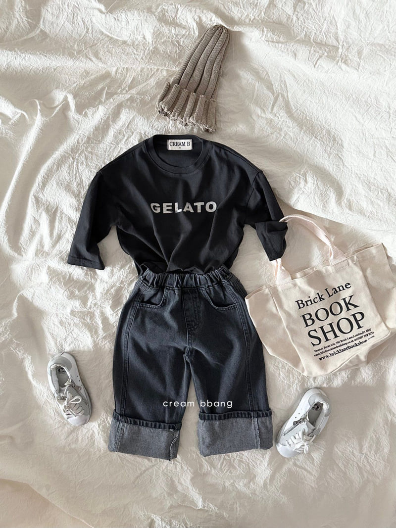 Cream Bbang - Korean Children Fashion - #designkidswear - Gelato Basic Tee - 8