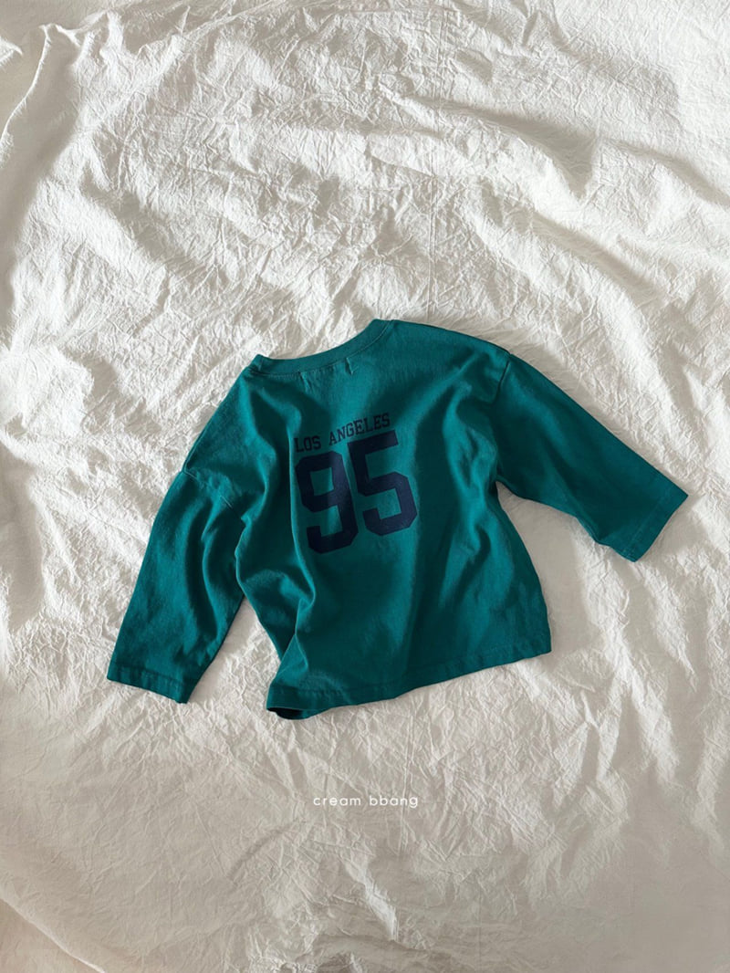 Cream Bbang - Korean Children Fashion - #designkidswear - Los Angeles Basic Tee - 7