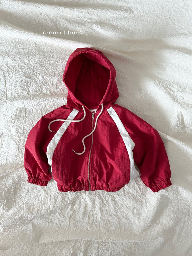 Cream Bbang - Korean Children Fashion - #discoveringself - Colorblock Windbreaker - 3