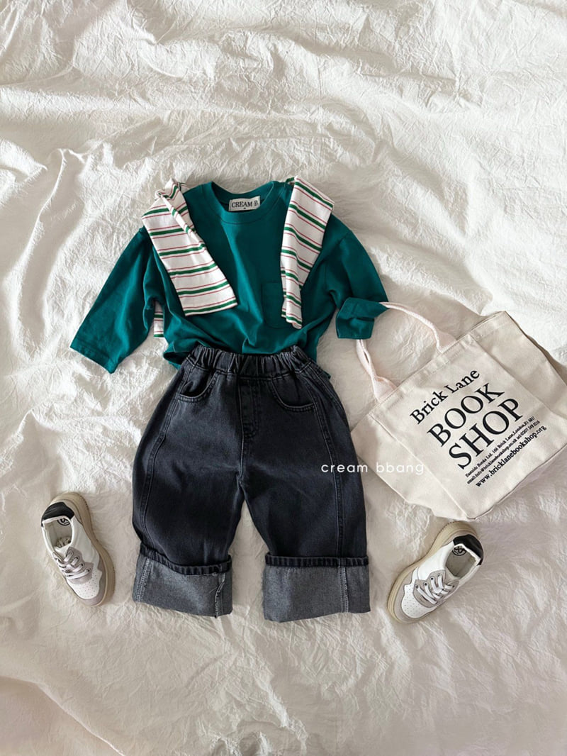 Cream Bbang - Korean Children Fashion - #discoveringself - Los Angeles Basic Tee - 8