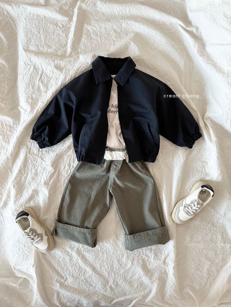Cream Bbang - Korean Children Fashion - #fashionkids - Polo Collar Jumper (Junior) - 7