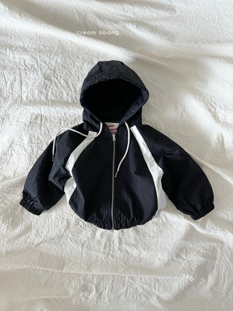 Cream Bbang - Korean Children Fashion - #discoveringself - Colorblock Windbreaker - 4