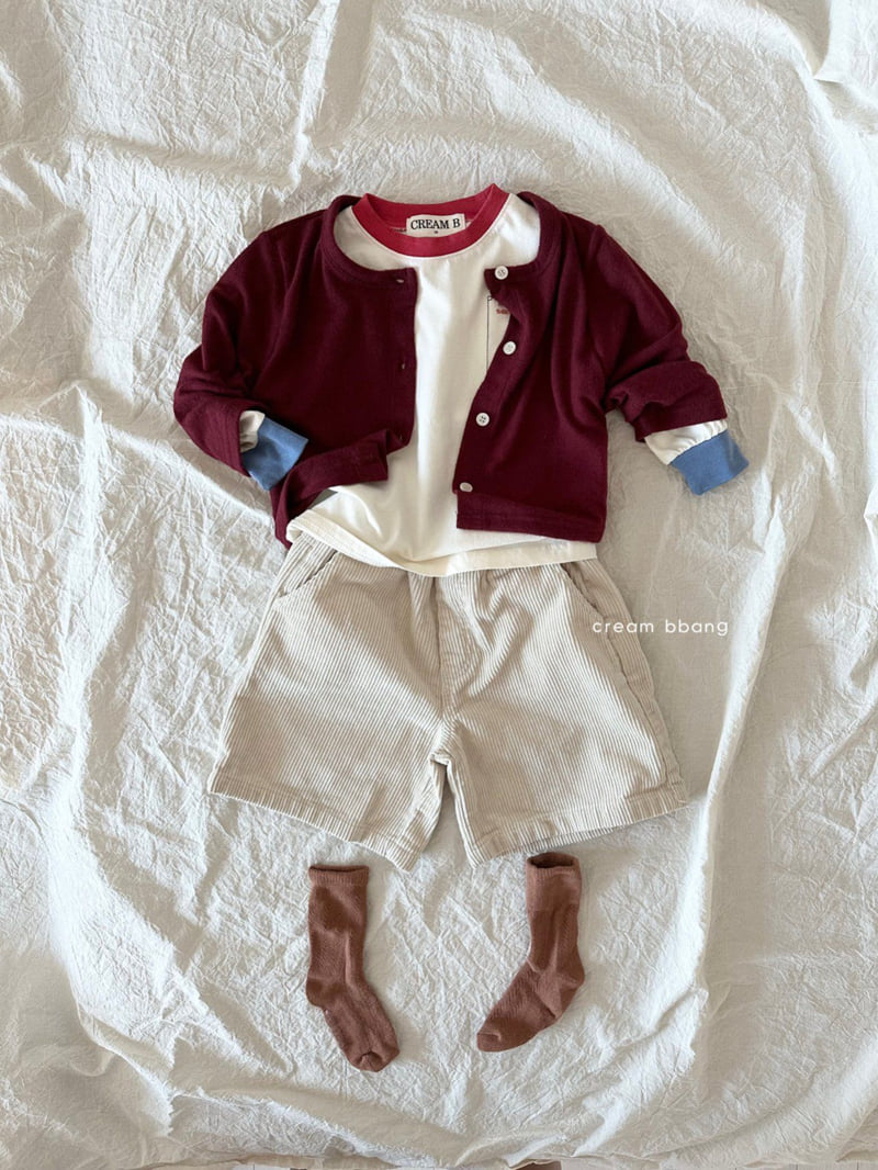 Cream Bbang - Korean Children Fashion - #kidzfashiontrend - Round Cardigan - 6