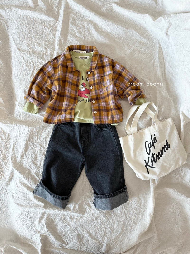 Cream Bbang - Korean Children Fashion - #kidzfashiontrend - Classic Check Shirt - 8